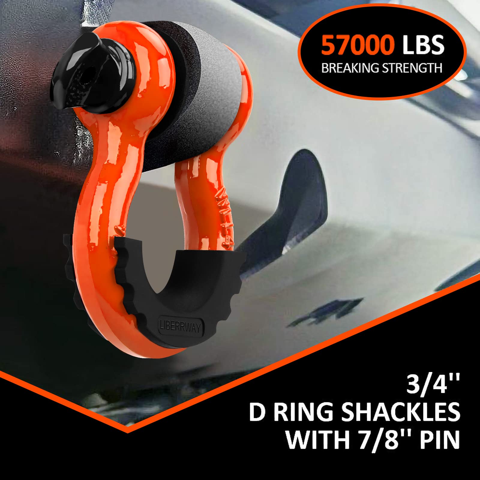 LIBERRWAY zinc-plated, powder-coated finish resists corrosion in harsh weather.