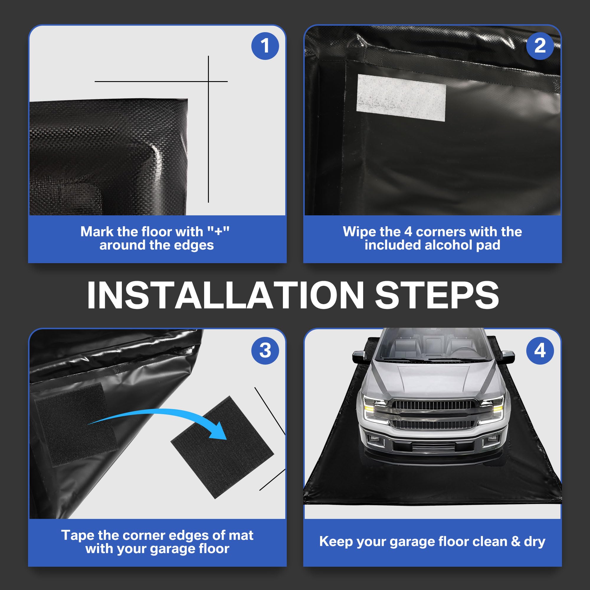 LIBMALL durable 3-layer construction resists wear from vehicle use