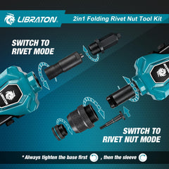LIBRATON 13 mandrels for metric and SAE setups.