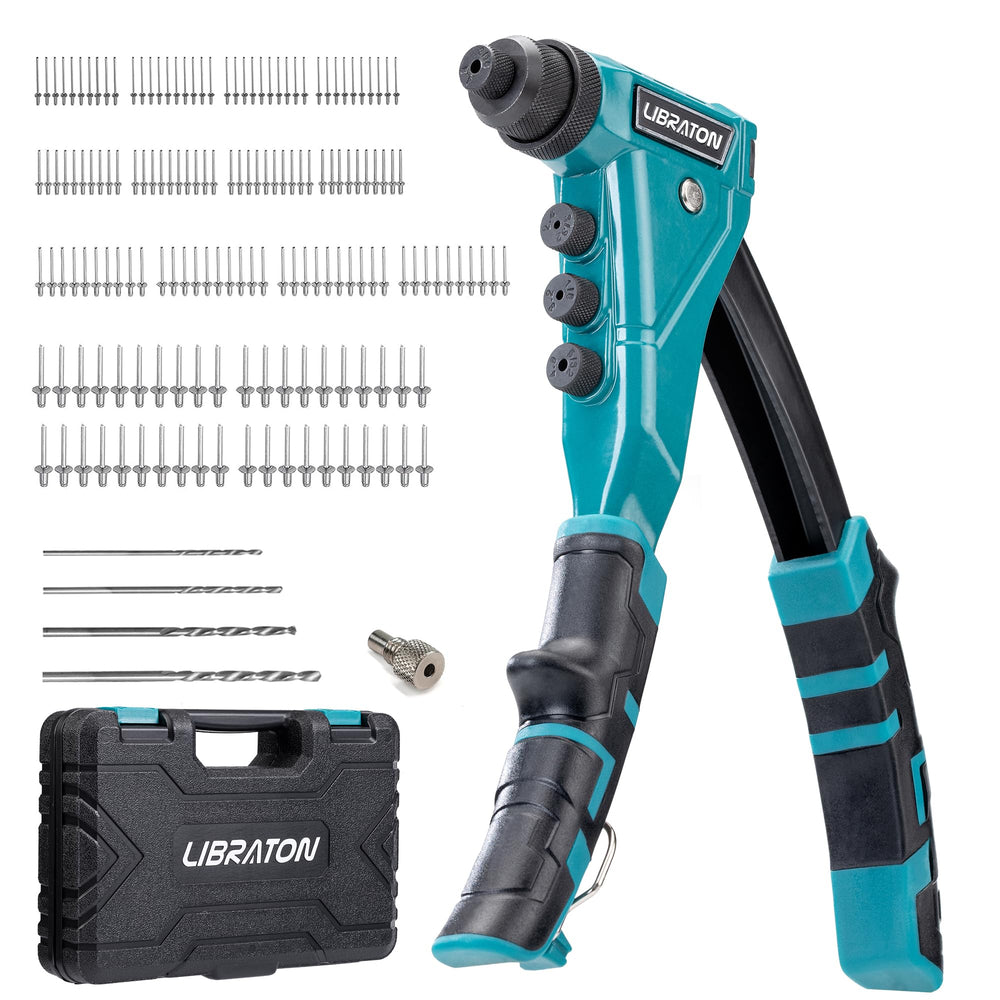 LIBRATON heavy-duty rivet gun case keeps tools organized and portable.