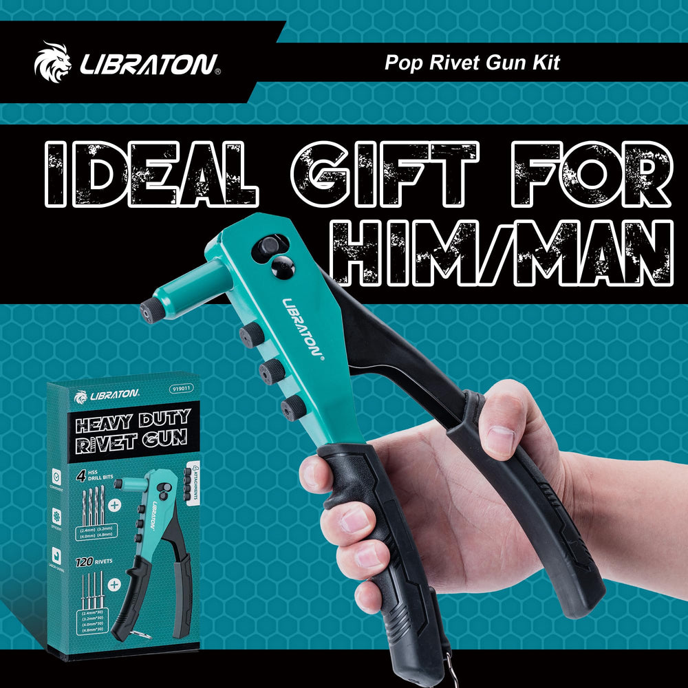 LIBRATON ergonomic handle reduces fatigue during long sessions