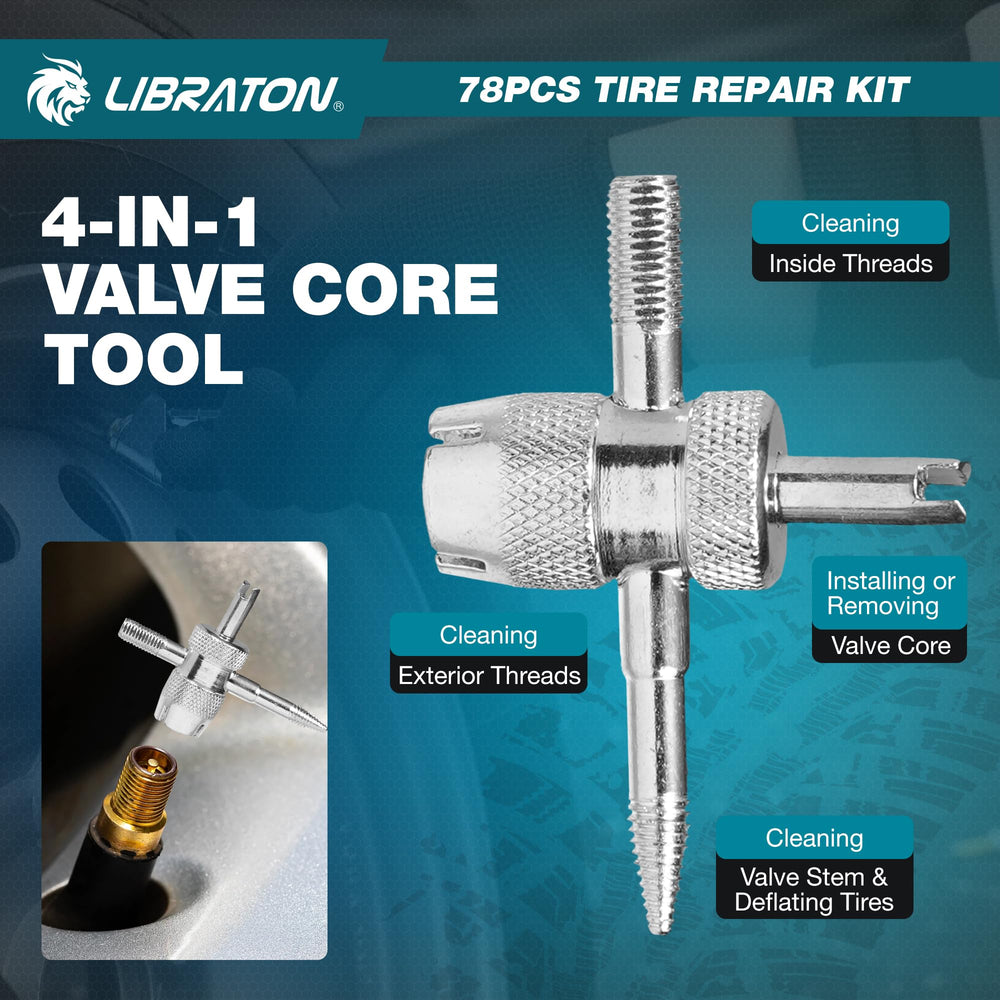 LIBRATON utility knife for clean cuts during patching repairs.