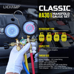 Lichamp 5ft hose set enabling flexible connections during charging