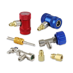 Lichamp car A/C R1234YF adapter with self-sealing tap for secure connections.