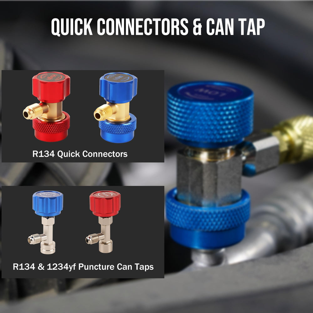 Lichamp glow-in-dark dials aid readings in dim environments.