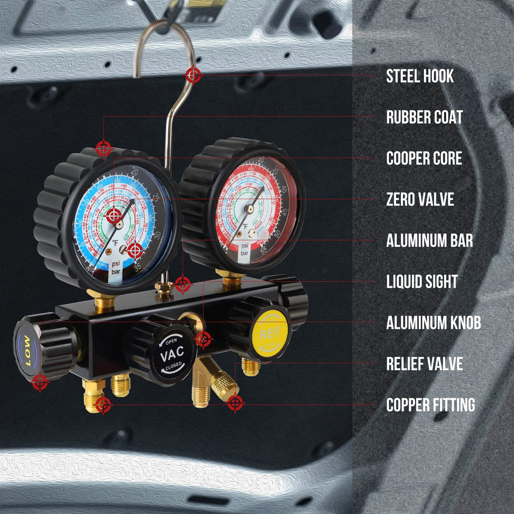 Lichamp can tap valve provides controlled access to refrigerant cans.