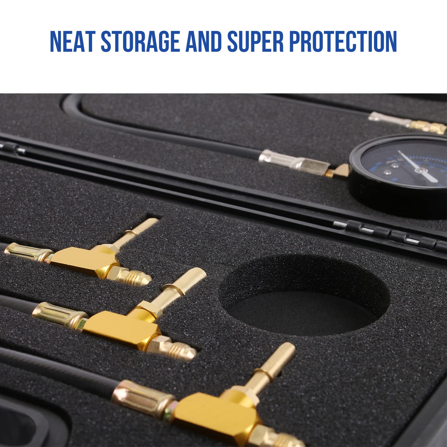 Lichamp kit stored in a compact case for easy transport and organization.