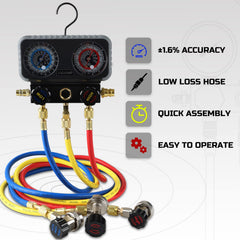 Lichamp adapter converts R134A to R1234YF for versatile refrigerant work