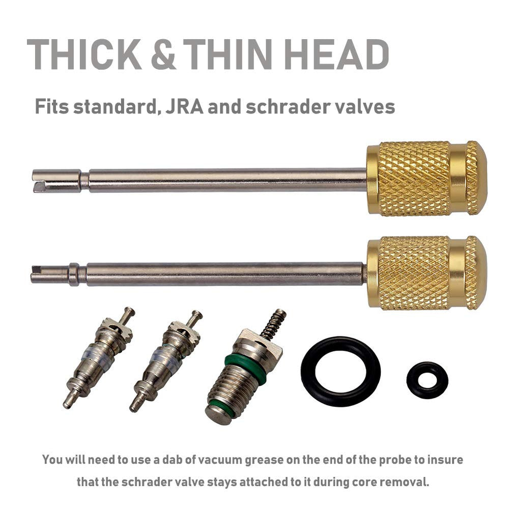 Lichamp R22 valve cores and O-rings kit for complete maintenance
