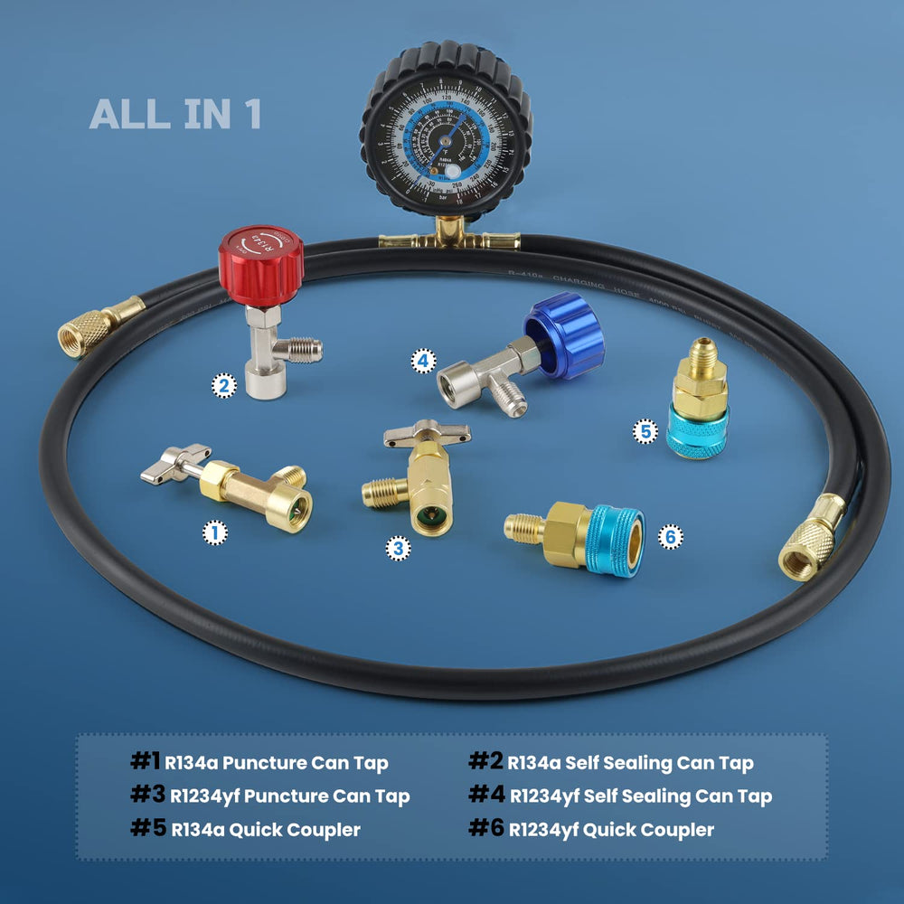 Lichamp gauge and hose offer clear readings and reliable pressure handling
