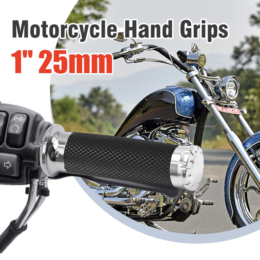 LIDSCURA chrome grips highlight durable aluminum and rubber materials.