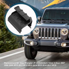 LIDSCURA tailgate bar holders with rear clips for Wrangler
