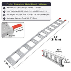 LIEKUMM anti-slip stair-step surface enhances traction in wet conditions.