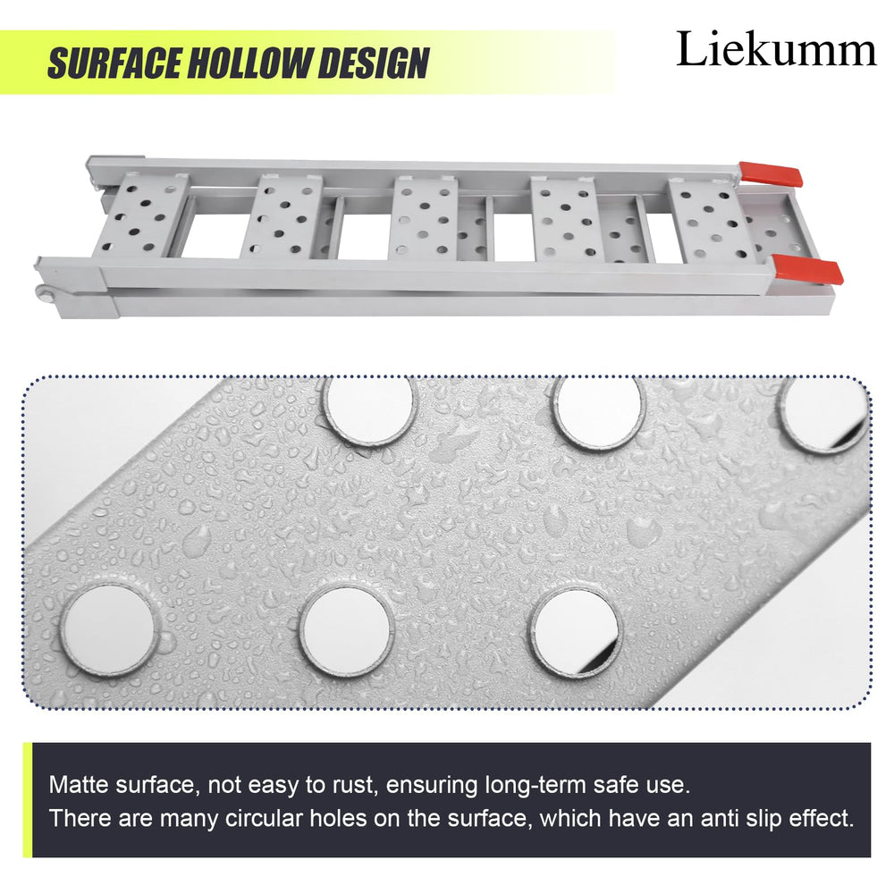 LIEKUMM non-slip head plate with straps for secure loading.