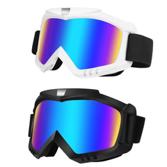 Lievermo dirt bike goggles black, wind protection for riders on trails