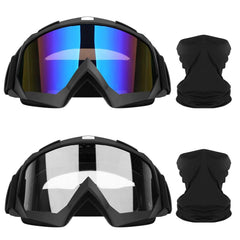 Lievermo motorcycle goggles with colorful lenses for versatile riding visibility and protection