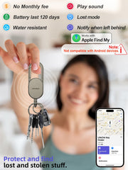 LifeChé keyfinder uses Bluetooth range to locate keys quickly.