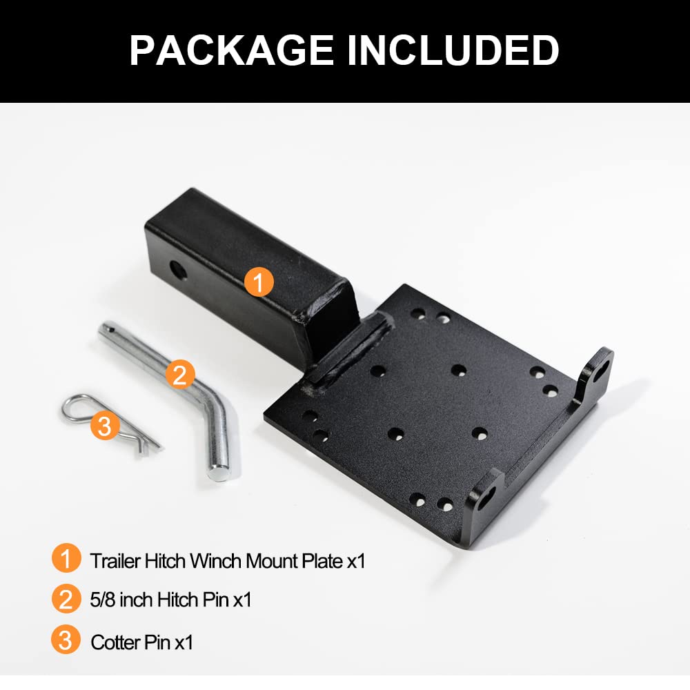lifgarfe 2-inch receiver compatibility supports ATV and UTV use