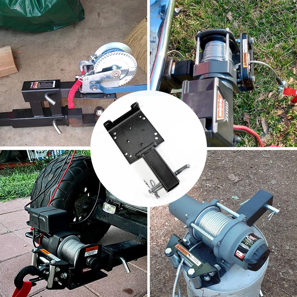 lifgarfe ATV-UTV winch plate demonstrates secure fasteners