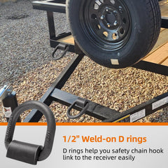 lifgarfe heavy-duty D-ring steel 1/2 inch supports high-load tie-downs