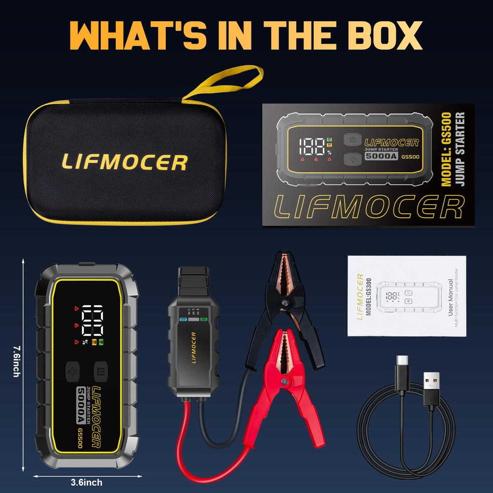 LIFMOCER EVA storage case keeps accessories organized