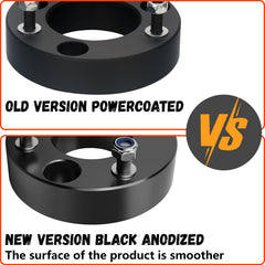 Lifronkit front spacer installed on Dodge Ram 1500, front-end lift improves clearance.