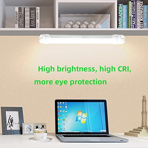 LifSunLit F15T8 lighting a workbench with clear, bright output.
