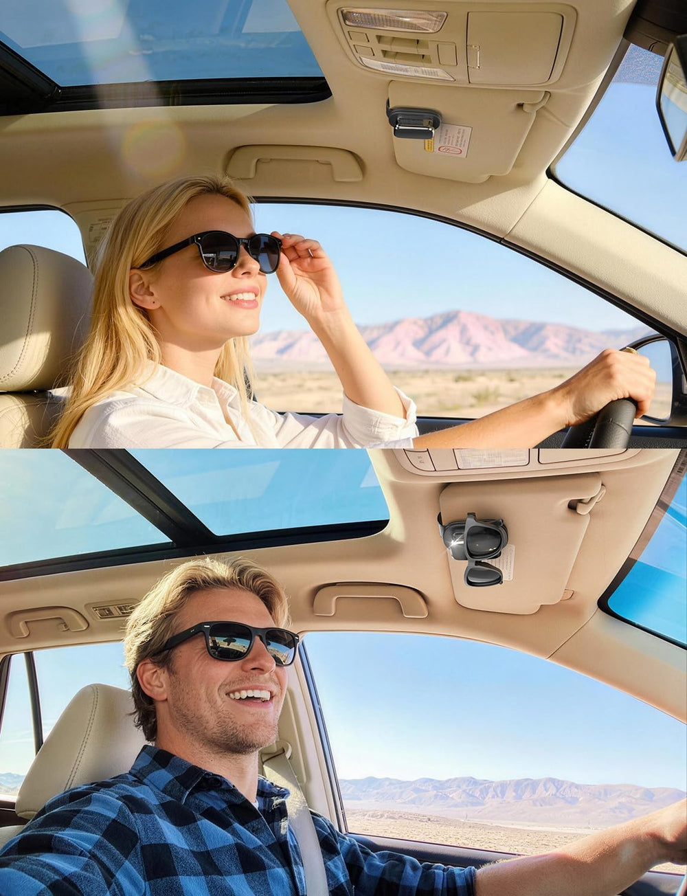 LiftRemote gift-ready sunglasses holder design suits holidays and birthdays.