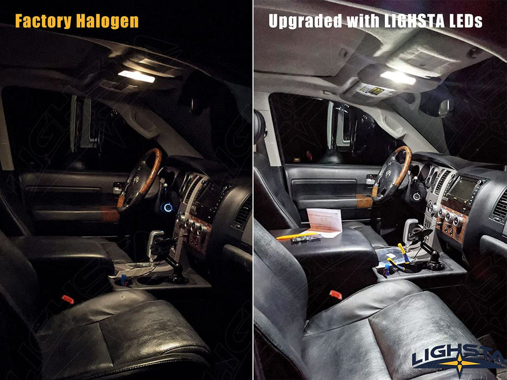 LIGHSTA interior rear map lights provide even cabin brightness for passengers
