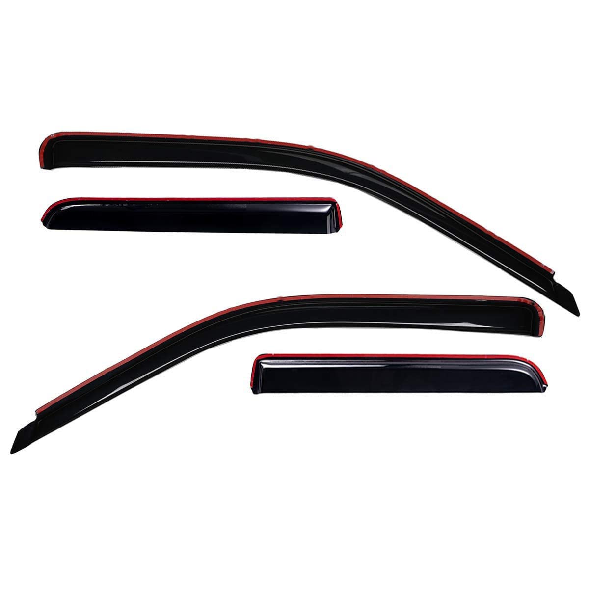 Lightronic in-channel rain guards designed for quick tool-free installation.