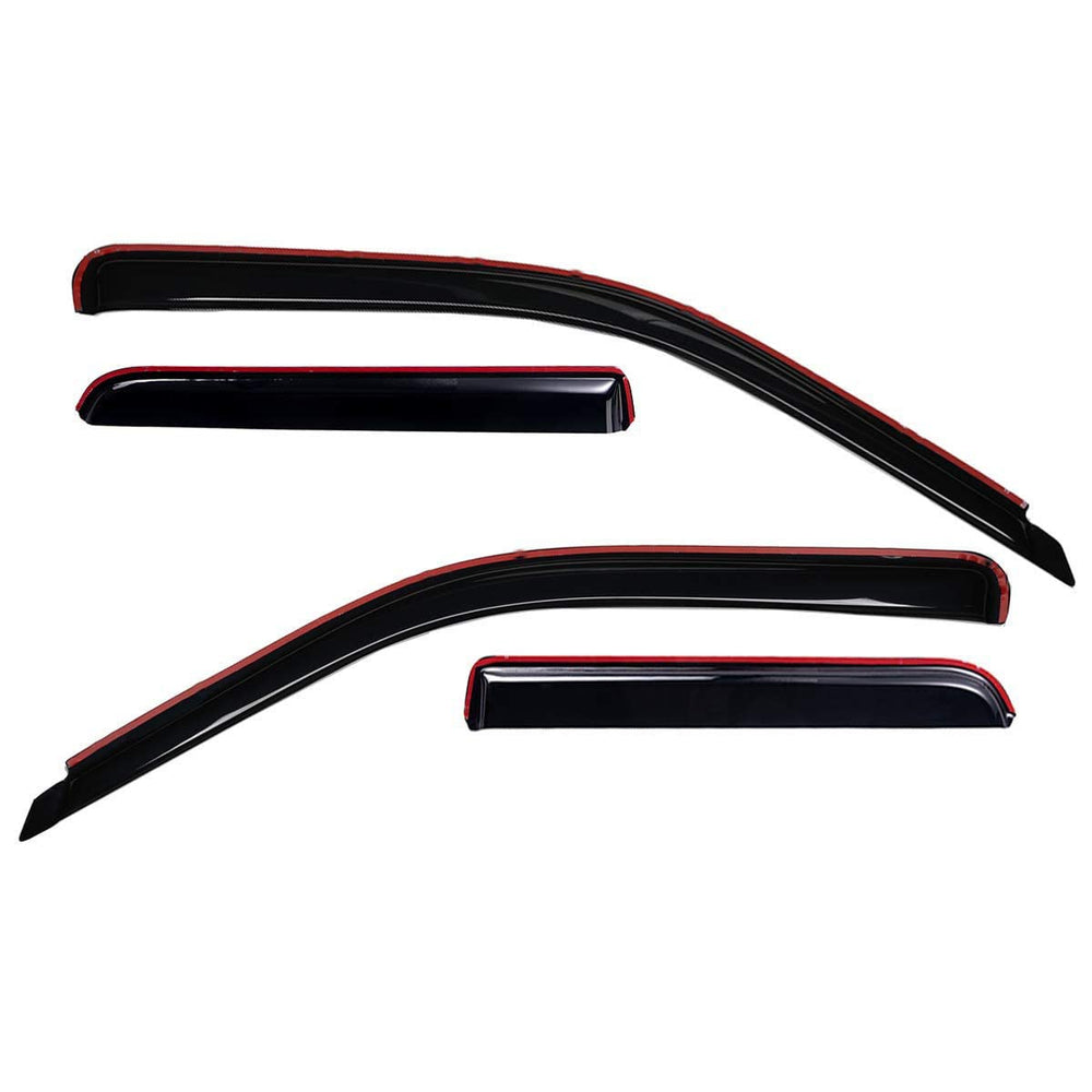 Lightronic in-channel rain guards designed for quick tool-free installation.