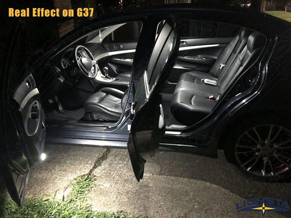 LIGHSTA glove box light illuminates contents during nighttime trips.