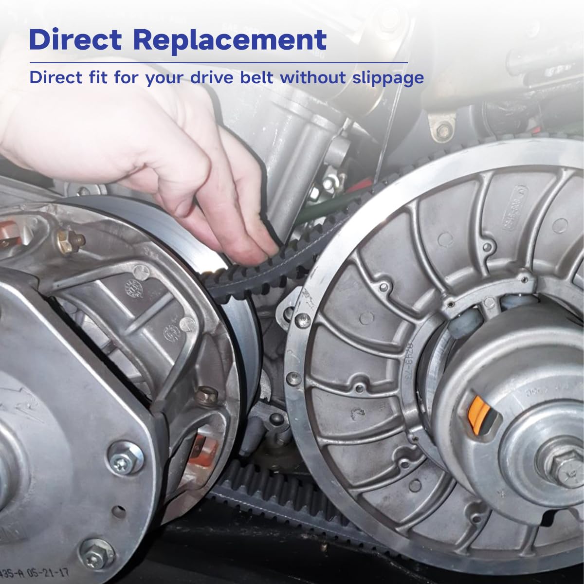 LIHAIPAI replacement belt package with OEM-style fit and instructions.