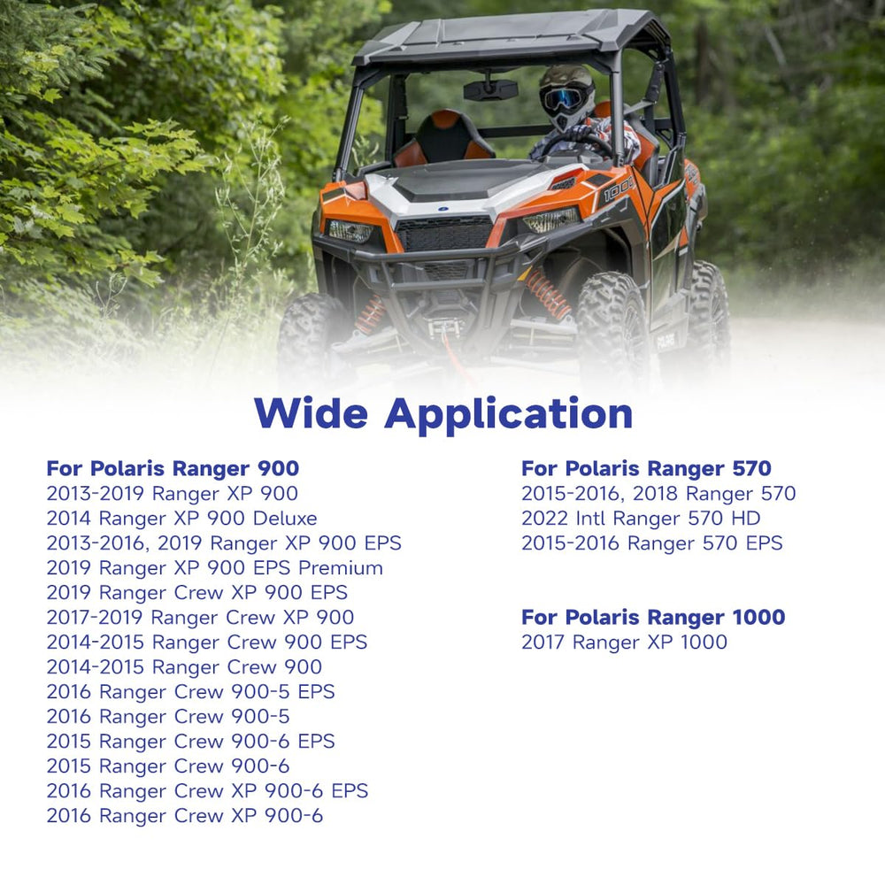 LIHAIPAI Polaris Ranger XP900 belt close-up highlighting wear-resistant construction.