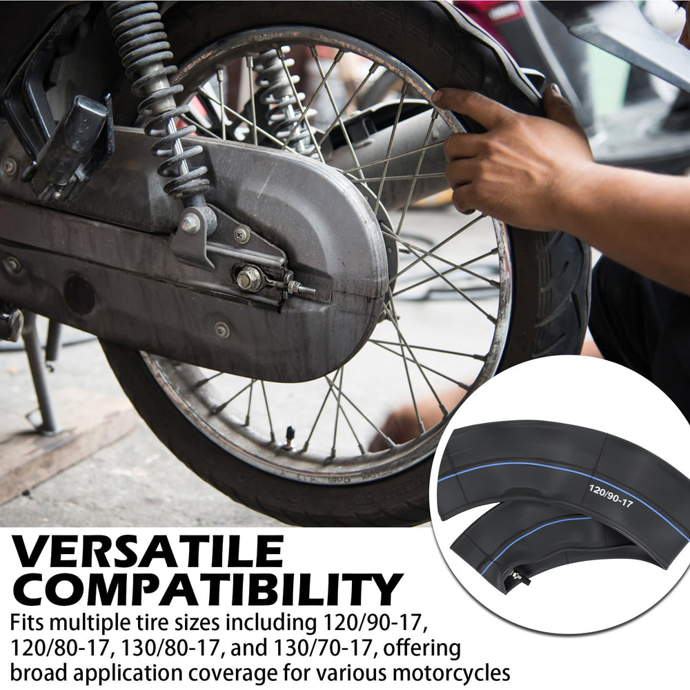 LikeLion inner tube 130/80-17 TR4 durable rubber for demanding riding conditions