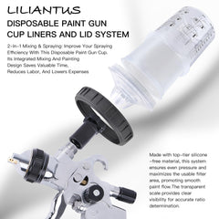 Liliantus air regulator included to maintain steady pressure.