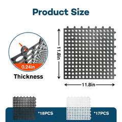 LILXIU interlocking design enabling tool-free, quick setup for any bed