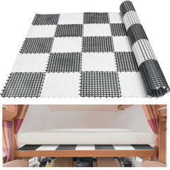 LILXIU mattress underlay panels snapping together for a customizable RV sleeping surface