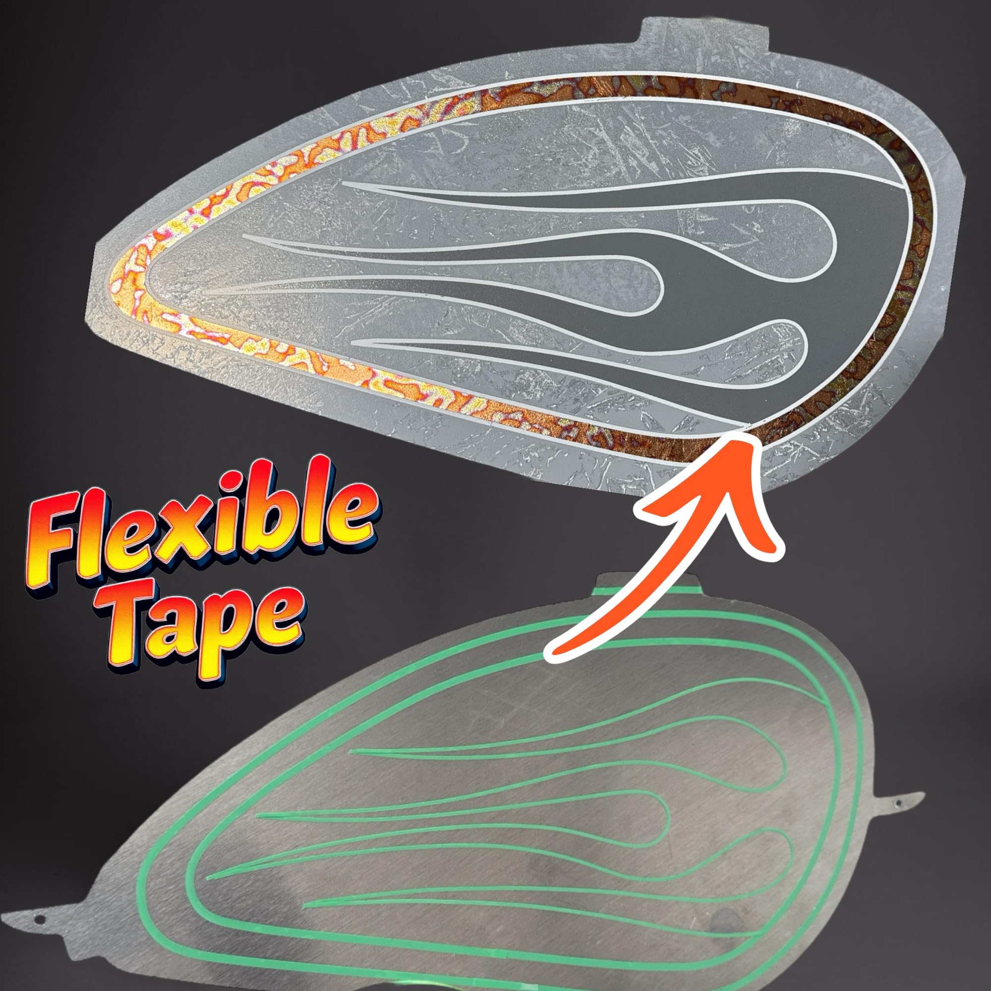 LiME LiNE fineline tape helps create custom automotive designs with clean looks.