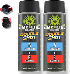 LiME LiNE high gloss 2K clearcoat spray for a sleek automotive finish