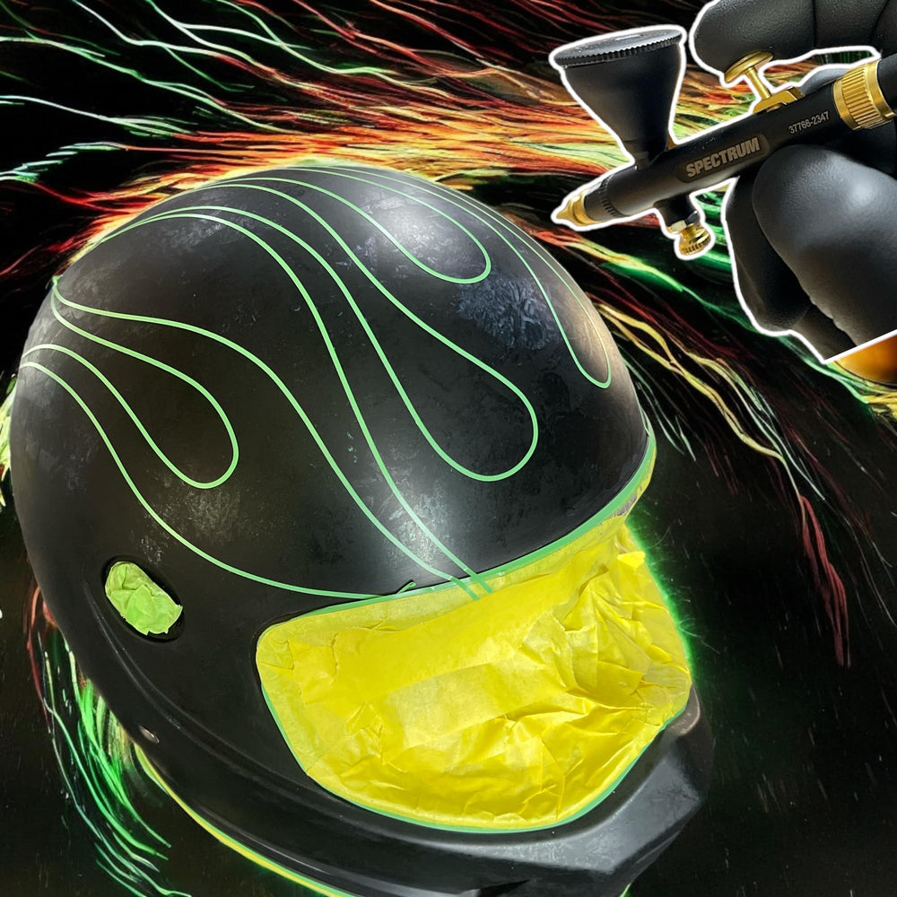 LiME LiNE tape for lowrider graphics delivers sharp, bold lines on panels.