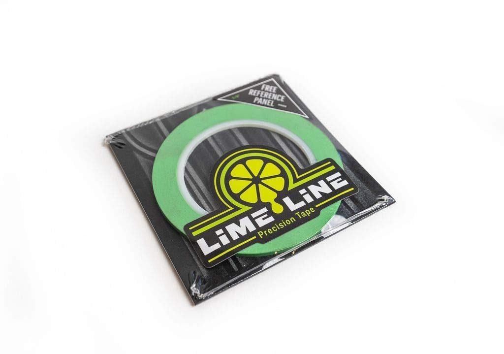 LiME LiNE pinstriping tape application closeup enables crisp line control