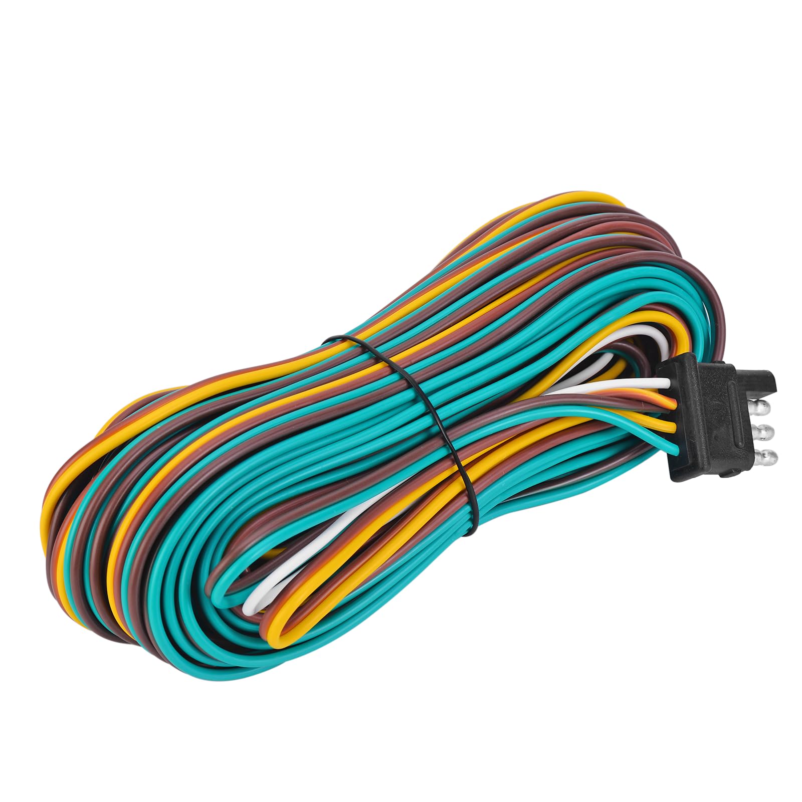 LIMICAR 35ft trailer wiring harness kit laid out for quick trailer installation
