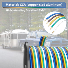 LIMICAR blue brake wire supports electric braking compatibility on trailers