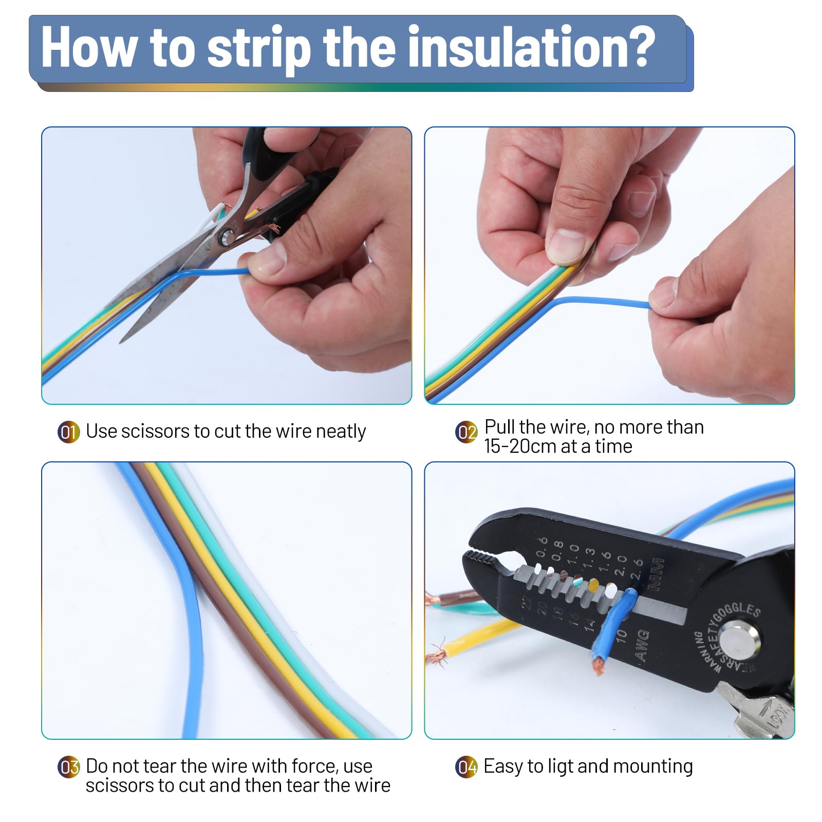 LIMICAR green right-stop-turn wire enables accurate trailer signaling