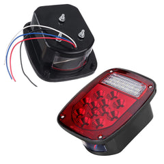 Limicar license plate light provides clean illumination for night driving.