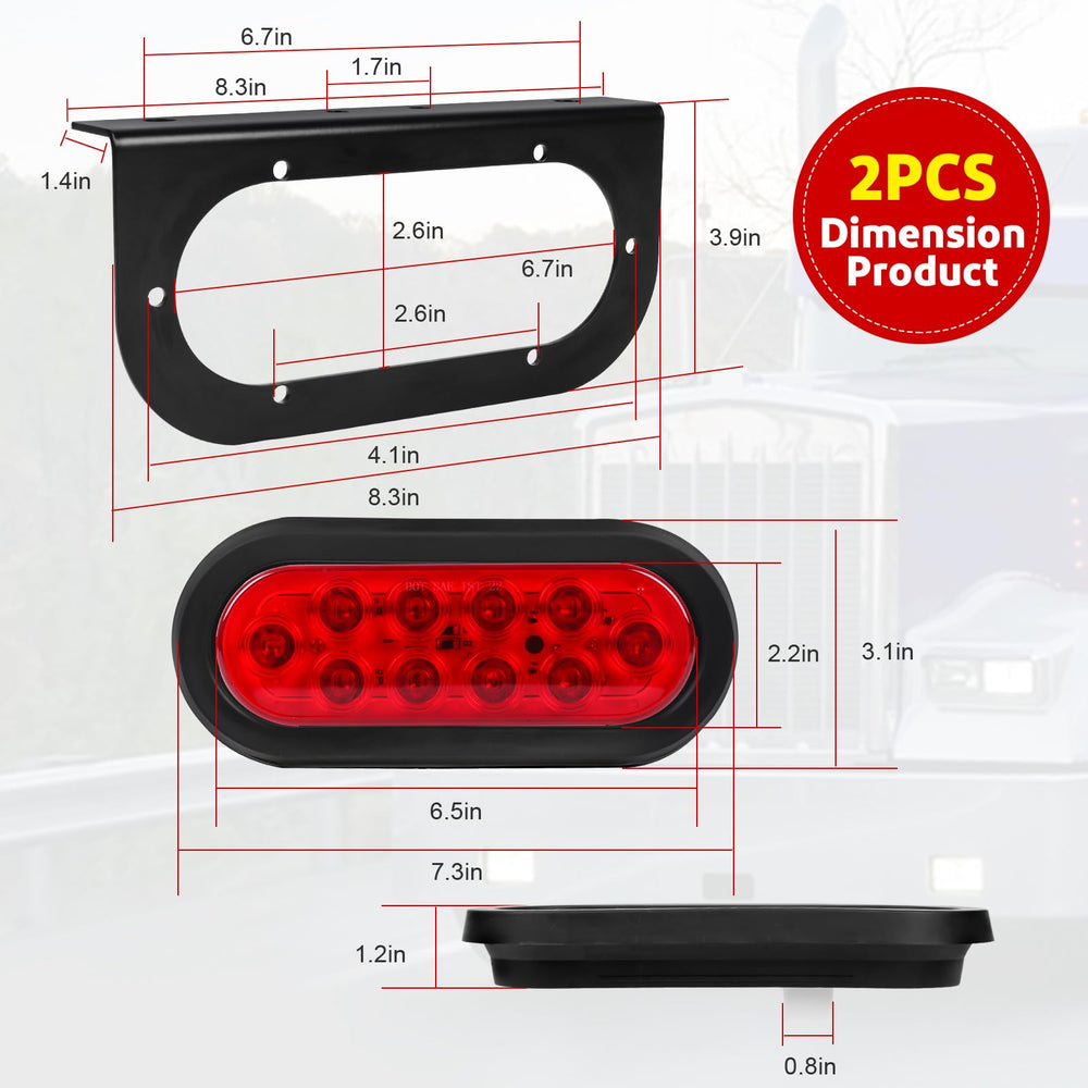 LIMICAR welded bracket trailer light supports durable mounting