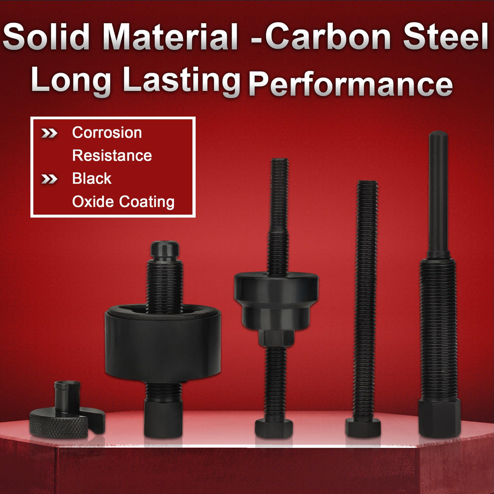Close-up of Limontek pulley remover showing durable steel construction