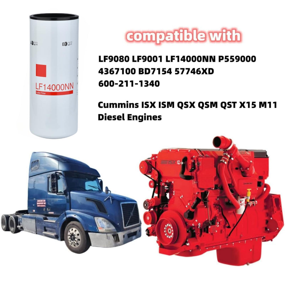 Linageson LF14000NN packaging box communicates compatibility and replacement details for easy ordering.