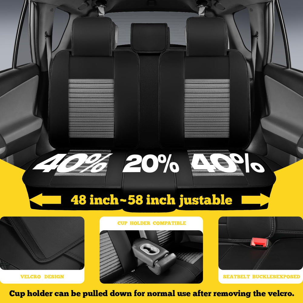 LINGVIDO airbag-compatible design preserves safety features while covering seats.